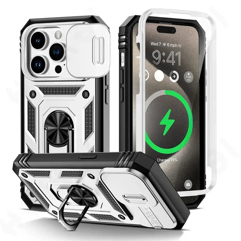 Capa de iPhone com Proteção 360° e Armadura Grau Militar