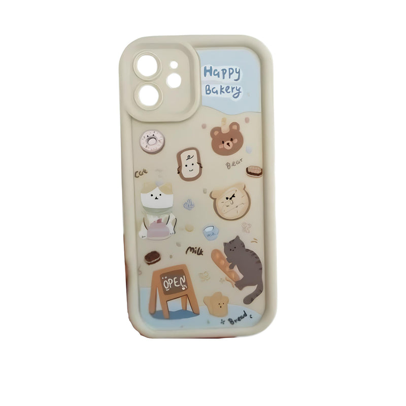 Capa iPhone com Estampa Fofa com Proteção Antichoque2
