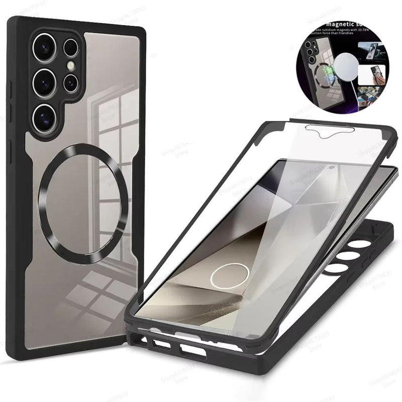 Capinha para Samsung Galaxy 360 ° Anti Impacto com MagSafe