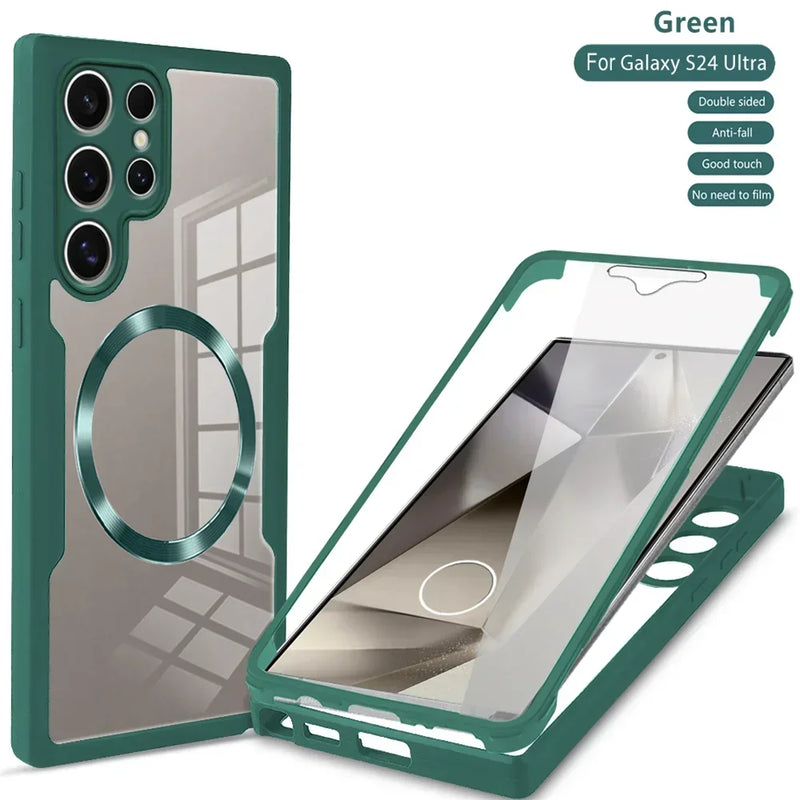 Capinha para Samsung Galaxy 360 ° Anti Impacto com MagSafe