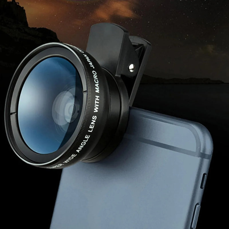 Lente Profissional para Celular 0.45X Ângulo Amplo