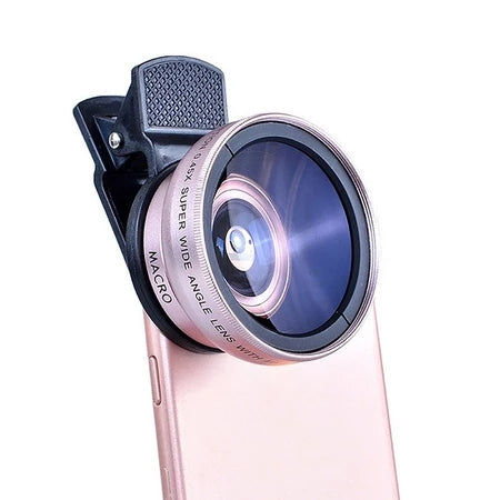 Lente Profissional para Celular 0.45X Ângulo Amplo
